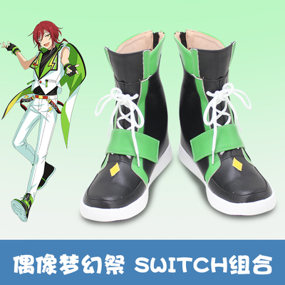 taobao agent F1386 Idol Fantasy Festival SWITCH combination against Xianmu Nagima Aoba Textiles Chunchuan COSPLAY shoes