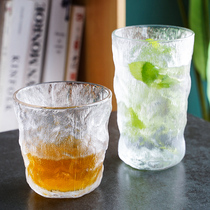 Glass glass water Cup home teacup tea cup ins simple wind glass female Milk Cup male beer cup juice cup
