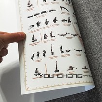 Dream art Ashtanga yoga tandem asanas full-level sequence wall chart HD color waterproof Ashtanga