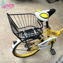 Dream art Step up bike rear car basket Mountain Bike Basket Electric Pet Basket Car Lou Backseat Bag buy the vegetable frame