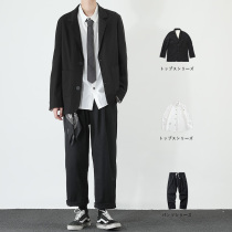 Leisure Suit mens clothing set with set Pi handsome college students autumn dk uniforms men JK small suit jacket