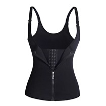 Large size sculpting clothes upper body waist and abdomen vest female small stomach strong liposuction slimming clothes