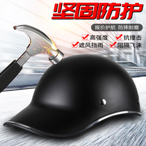 Electric car helmet motorcycle car product male and female semi-helmet personality Four Seasons universal breathable safety retro duckbill cap