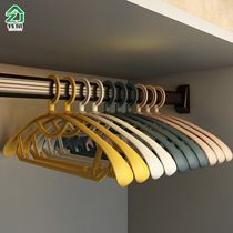 Hanger no trace household storage hanging clothes rack cold clothing support non-slip shoulder corner drying hanger dormitory student adhesive hook