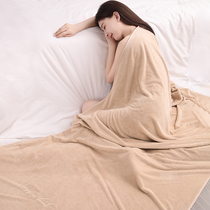  Bath towel female summer household cotton large absorbent thin section does not shed hair oversized wearable towel summer large size towel male