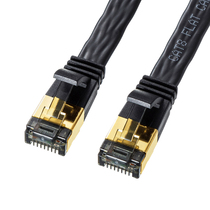 Japan SANWA eight types of network cable 10 gigabit office cat8 home gigabit broadband e-sports computer router 7 meters