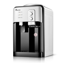 Meimei water dispenser ice hot desktop refrigeration heat small energy-saving glass household dormitory ice warm water dispenser