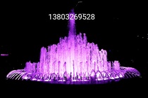 Music fountain equipment Voice-controlled fountain equipment Nozzle Program-controlled square fountain Pool Small music fountain