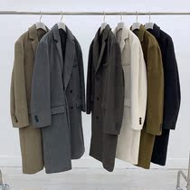0B2H special Zhuojia Korea 20 winter gentleman calm padded business masculinity commuter wool coat coat