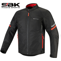 SBK winter motorcycle riding suit suit mens locomotive racing rally clothing anti-drop waterproof four seasons racing suit