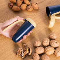 Household walnut clip automatic artifact nut opening device labor-saving peeling walnut tool hazelnut pliers shell breaker multifunctional