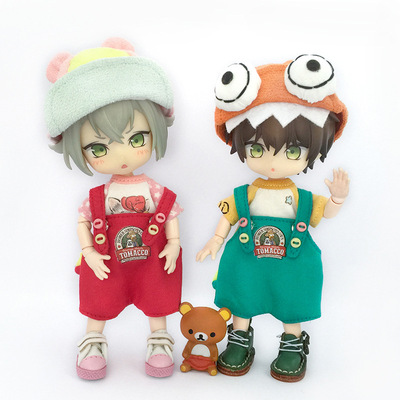 taobao agent OB11 baby jacket GSC clay clothing YMY PD9 BJD animal monster home clothes strap pants suit