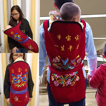 Old-fashioned traditional baby baby strap bag Guizhou back fan Yunnan child front hug back baby was towel spring summer autumn and winter