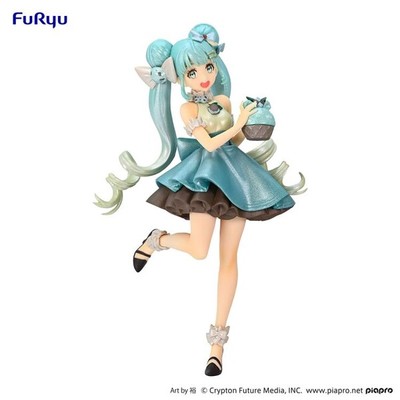 taobao agent Japan Genuine FURYU Dessert Series Hatsune Miku Future Mint Chocolate Pearl Light Edition Scenery Scenery