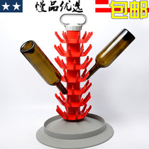 GJ249 (tree drainer bottle drain water control 9 layers 81 bottles) (Foreign trade export original)