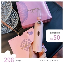 (Automatic spray) Handheld nano oxygen meter portable water filling light high pressure introduction cold spray beauty salon home