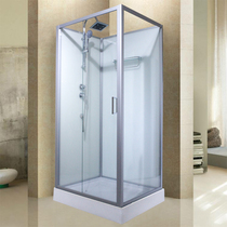  Rectangular shower room integrated bathroom integrated household tempered glass partition bathroom bath room bathroom