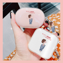 Wow girl millet Air2se headset FlipBudsPro headset Protective case Red Rice airdots3 anti-drop pro cute cartoon wireless Bluetooth headset protector