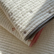 milky garden ins Korean baby sheets floral cotton soft embroidered mattress mattress children pillow