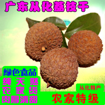 Huaizhi Litchi dried Guangdong pure natural old tree flat litchi 500g 2020 new goods grass meat thick 1kg