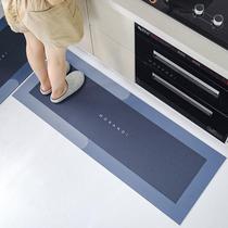ykmore kitchen floor mat disposable erasable carpet oil-proof waterproof non-slip absorbent foot pad dirt-resistant Q elastic rubber pad