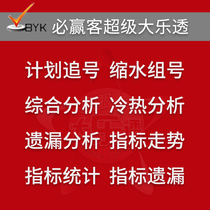 Super Lotto sports lottery software lottery data analysis system Pizza Winner shrink filter forecast number selection trend