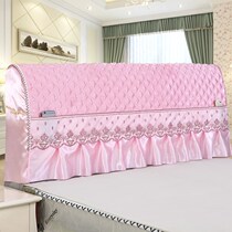 Single bed Hood bed skirt full set of large red round gray blue black purple girl custom made Korean