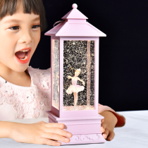 Christmas Music Box Music Box Children Rotating Dance Ballet Crystal Ball Little Girl Birthday Gift New Year Gift