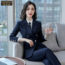  High-end suit suit female formal OL Hotel front desk manager temperament tooling Sales department overalls professional clothing autumn