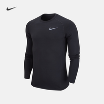Nike NIKE official Nike Mens long sleeve training top quick-drying knit casual stitching comfortable CZ4281