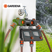 German Cardins with GARDENA IMPORT GARDEN WATER SOURCE SPLITTER HOME TAPS TRANSFER FOUR-WAY WATER SPLITTING VALVES