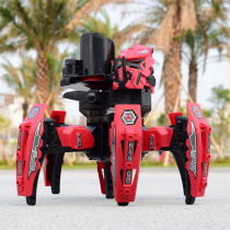 Interstellar Warriors Electric Remote Control Robot Intelligent Parenting Pair Warfare All Terrain Double Arms Six-foot Spider Toy