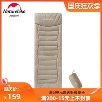 Naturehike Handle Outdoor Camping Tent Portable Folding Mat Camp Bed Cotton Sleeping Mat