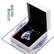 TNG mini 6 holes small ocarina national style light luxury niche ceramic birthday gift female body clavicle necklace pendant