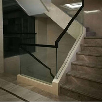 Kuncheng custom stairs 004 Indoor whole stairs Villa building Loft duplex stairs Jump floor oblique beam rotating ladder