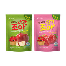 Korean baby supplemented with snacks ivenet fruit dried strawberry dry apple dry