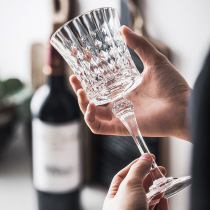 French original imported crystal glass vintage wine glasses champagne glass home grape goblet Whisky Cup