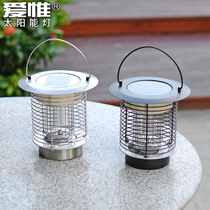Solar mosquito killer lamp Outdoor waterproof mosquito repellent lamp Home Mosquito Killer Garden Courtyard Grass Terrace Lamp Orchard Insect-killing lamp
