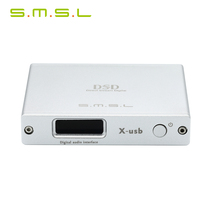 New SMSL double wood Sanlin X-USB II digital interface XMOS XU208 USB to fiber coaxial DSD