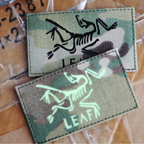 Chicken Bones Head Arm Octopus Birds Logo Luminous Magic Stick 500D MC Color Caudoula Backpack Morale Badge