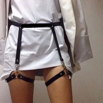 European and American new products explosive belt leg ring integrated trend leg belt thigh belt thigh ring belt chain punk Sexy decoration