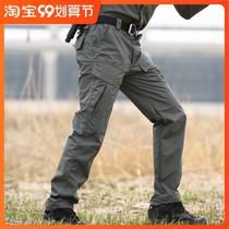 Archon Lie Feng tactical trousers mens spring and autumn outdoor overalls military fans straight waterproof special forces training pants