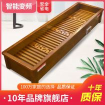 Solid wood heater household foot warmer fire box electric stove fire box rectangular electric fire barrel grill