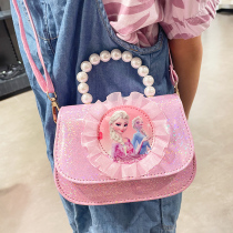 Frozen Girls Bag New Aisha Princess Children Crossbody bag girl cute baby portable small satchel