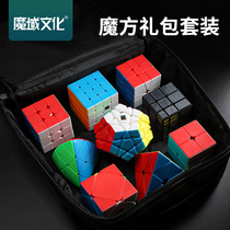 Rubiks Cube a full set of 2345 order Puzzle Toys mirror pyramid demon difficult shaped triangle advanced