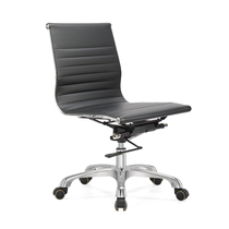Comfortable office chair staff computer chair modern lifting swivel chair conference training chair cowhide chair front desk negotiation chair