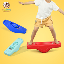 Kindergarten rock seesaw childrens sensory training vestibular balance board seesaw indoor outdoor home Toys