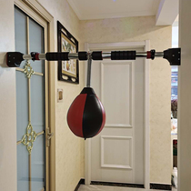 Nine-step mountain boxing speed ball vent ball Fight training ball rack high and low adjustable horizontal bar hanging pear-shaped ball head