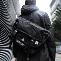 Boomer Postman Bag Computer Tooling Locomotive Backpack Male functions Mens bag dead flying cross-pack large capacity single shoulder inclined satchel bag