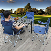 Outdoor tables and chairs Portable car folding tables and chairs Outdoor camping barbecue travel equipment supplies Tables and chairs Simple tables